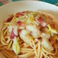 smilerody's cooksnap of when they made 子供がおかわり♪簡単♪白菜パスタ.