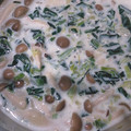 こんこんわきみず's cooksnap of when they made ほうれん草としめじのクリームスープ.