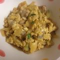 あづちゃん1017's cooksnap of when they made 鶏ときのこの卵とじ.
