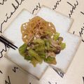 yunatanママ's cooksnap of when they made キャベツと油揚げの蒸し煮.
