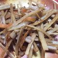 ☆くろしろ☆'s cooksnap of when they made 甘辛！きんぴらごぼう☆.