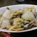 kaeかえちゃん's cooksnap of when they made 白菜とベーコンの塩レモンマスタード炒め.