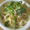 hononono's cooksnap of when they made ほうれん草としめじのクリームスパ.