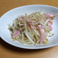 haruhinato's cooksnap of when they made もやしとハムのナムル.