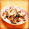 ほうじ茶アイス's cooksnap of when they made 大根ときのこのサラダ♡和風ドレッシング.