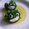きみ子's cooksnap of when they made ニコニコ✿スマイル❀ブロッコリーちゃん✿.