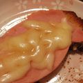 とろけい's cooksnap of when they made レーズンパンでハムチートースト.