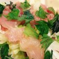 クックOIPXM0☆'s cooksnap of when they made 生ハムと白菜と大葉のサラダ？.
