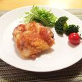 とりさん♡'s cooksnap of when they made 簡単★普通のパリパリチキン♪.