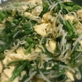 料理作造's cooksnap of when they made もやしと✿春菊と✿卵の✿しょうが✿炒め.