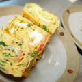 豆と麦's cooksnap of when they made 卵白消費！いろいろ入った卵焼き♡.