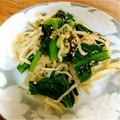 deepsnow★'s cooksnap of when they made 小松菜と切り干し大根炒め.