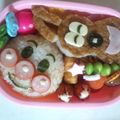 クック7OVEQR☆'s cooksnap of when they made 入園 簡単 キャラ弁＊アンパンマン.