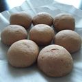 かぼちゃキッチン's cooksnap of when they made かぼちゃ餡のココア饅頭.