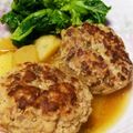 JunpJump's cooksnap of when they made 和風煮込み♡高野豆腐ハンバーグ.