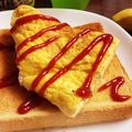 ふーふーぅ's cooksnap of when they made 卵一つでフワフワオムレツ.