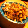 komugiko4's cooksnap of when they made さつまいもとくるみの炒め物.
