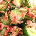 na＊chiko＊'s cooksnap of when they made 箸休め♡きゅうりのおかか梅和え.