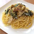 ハモニコ's cooksnap of when they made ✿豚ときのこのハニー♡マスタードパスタ✿.