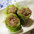 aiai★゛'s cooksnap of when they made レンジで！キャベツ皮のねぎ生姜しゅうまい.