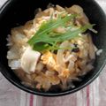 りーたみ's cooksnap of when they made 親子丼?いいえ、豆腐丼です！！.
