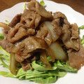 まあくんのおくさん's cooksnap of when they made Ｗ生姜で旨い！豚こまの生姜焼き♪.