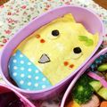 ちゃばっけ's cooksnap of when they made ふなっしーキャラ弁当♪お花畑なっしー.
