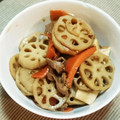 えりぞさん's cooksnap of when they made 蓮根と豚肉のきんぴら☆.