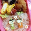たにたーに's cooksnap of when they made 幼稚園 キャラ弁♡ひなまつり.