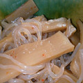 Shosui3's cooksnap of when they made ＊ピリ辛！メンマとエビの炒め物＊.