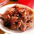 くまちゃん♪♪♪'s cooksnap of when they made カリッ☆パリッ★鶏皮唐揚げ甘辛タレ.