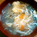 まい　ぼん's cooksnap of when they made ホタテだしで簡単☆和風かき玉春雨スープ.