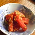 野菜のはたけ's cooksnap of when they made 人参の胡麻和え〜日本人の味.