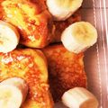 もんダラ's cooksnap of when they made ホットメープルバナナフレンチトースト.