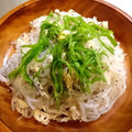 ほのこなママ's cooksnap of when they made しらたきの梅和えゆかりささみ乗せ.