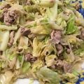 のんつうママ's cooksnap of when they made 子どもも大好き☆キャベツと豚肉の炒めもの.