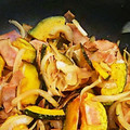 水の恵み's cooksnap of when they made 素揚げかぼちゃ×ベーコン めんつゆ炒め.