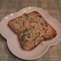 オレンジリング's cooksnap of when they made カツネギマヨトースト.