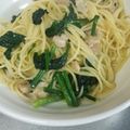なみそた's cooksnap of when they made きのベーほうれん草のバター醤油パスタ♡.