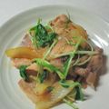 Spieiunium's cooksnap of when they made 豚肉＆水菜❀オイスター炒め♡.
