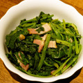 白キジ猫's cooksnap of when they made ほうれん草のオイスターソース炒め.