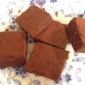 fumifumichan's cooksnap of when they made 材料2つ生クリーム無し生チョコ.