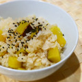 きりたん⭐'s cooksnap of when they made 簡単♡さつまいもご飯.