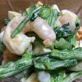 ぬきち's cooksnap of when they made 菜の花とエビの卵サラダ.