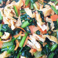 めるめるっちっち's cooksnap of when they made 小松菜と油揚げ.