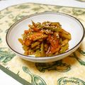 ローズレース's cooksnap of when they made 節約!副菜☆ブロッコリーの芯のきんぴら.