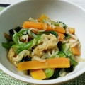 よちこふ's cooksnap of when they made ◆簡単美味♡小松菜とうす揚げの煮物◆.