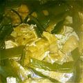 ﾋﾟﾛﾐ♡'s cooksnap of when they made 茎わかめと油揚げ☆きつね風味.
