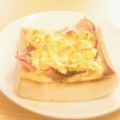 ホマー's cooksnap of when they made 朝食♪ハムチーズエッグトースト☆.