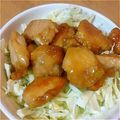 〇まなな〇's cooksnap of when they made 鶏胸肉の黒酢照り焼き.